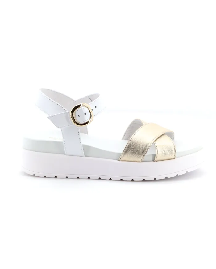 Nero Giardini Sandalo Bianco - Glamour Calzature