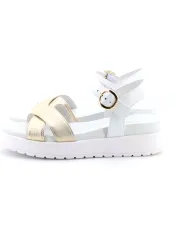 Nero Giardini Sandalo Bianco - Glamour Calzature