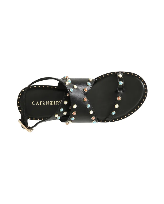 CafèNoir Sandalo Nero - Glamour Calzature