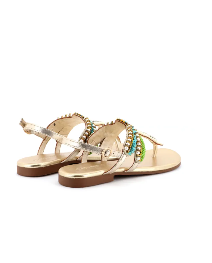CafèNoir Sandalo Oro - Glamour Calzature