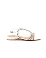 ALBANO Sandalo Bianco - Glamour Calzature