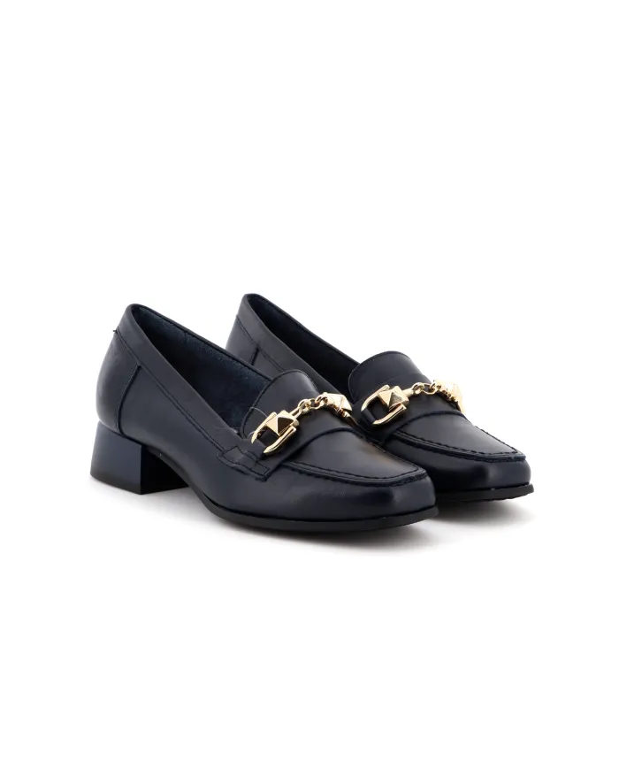 PITILLOS Mocassino Blu - Glamour Calzature