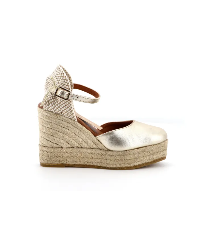 Viguera Espadrillas Oro - Glamour Calzature