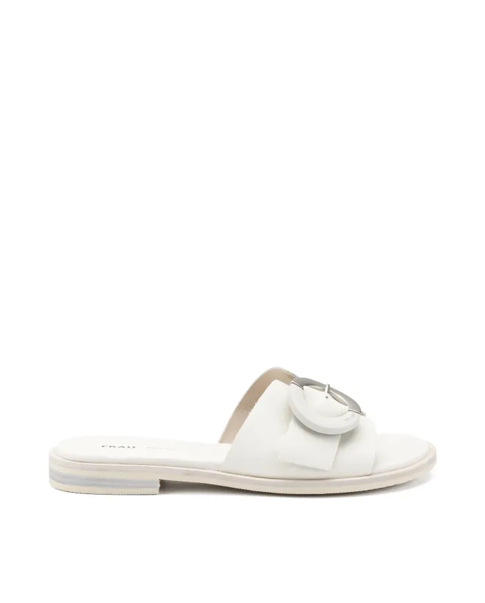 Frau Ciabatta Bianco - Glamour Calzature