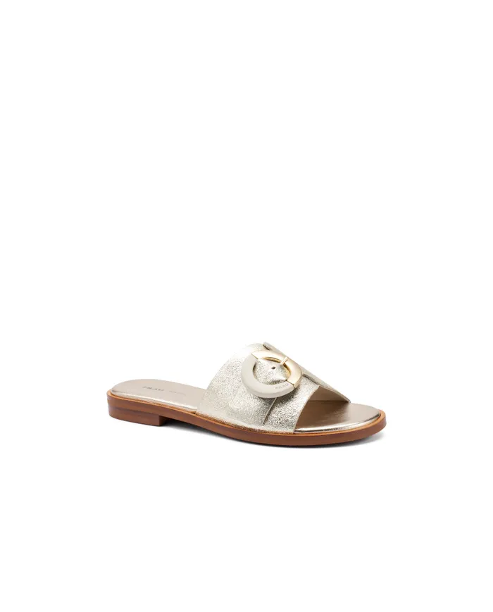 Frau Ciabatta Platino - Glamour Calzature