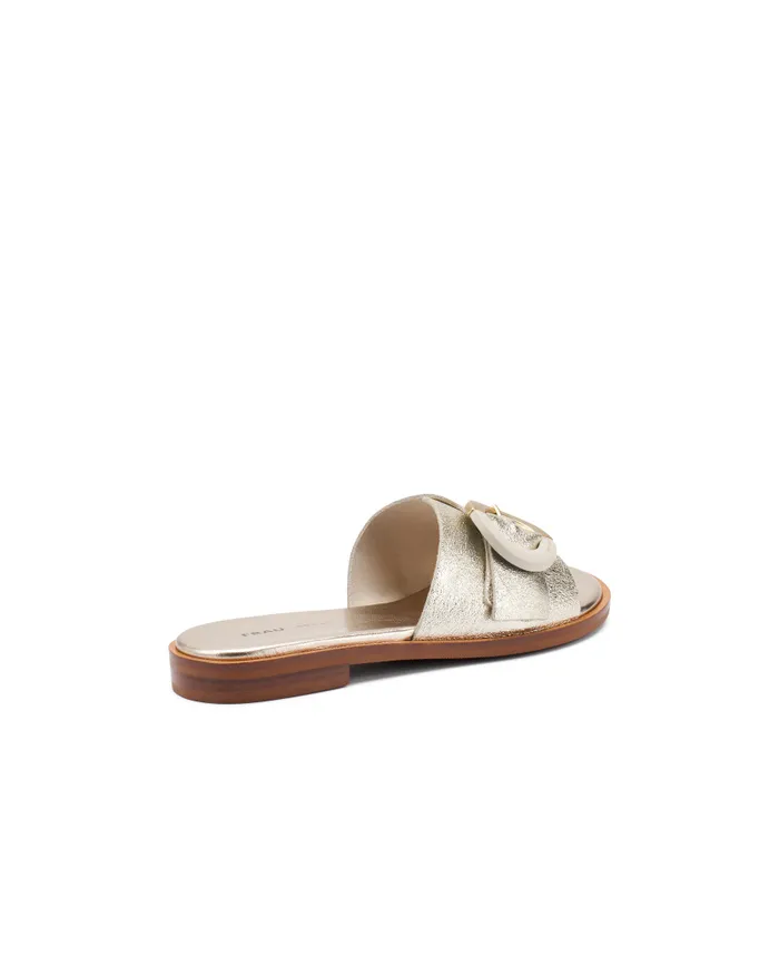 Frau Ciabatta Platino - Glamour Calzature