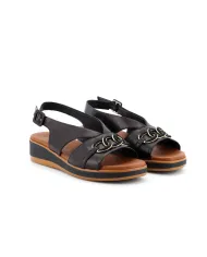 Susimoda Sandalo Nero - Glamour Calzature