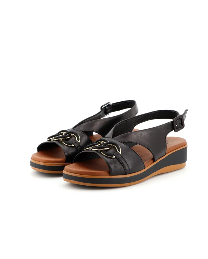 Susimoda Sandalo Nero - Glamour Calzature