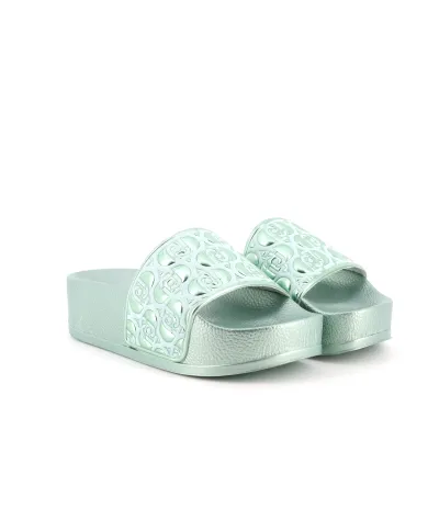 LIU-JO Ciabatta Verde - Glamour Calzature