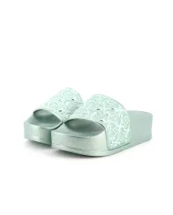 LIU-JO Ciabatta Verde - Glamour Calzature