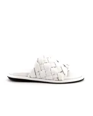 JANET&JANET Ciabatta Bianco - Glamour Calzature