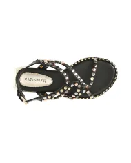 CafèNoir Sandalo Nero - Glamour Calzature