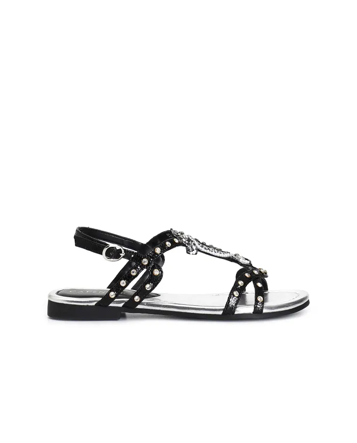 CafèNoir Sandalo Nero - Glamour Calzature