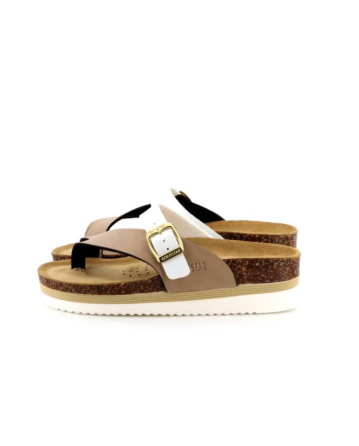 Goldstar Fussbett Beige - Glamour Calzature