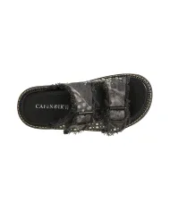 CafèNoir Ciabatta Nero - Glamour Calzature