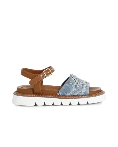CafèNoir Sandalo Azzurro - Glamour Calzature