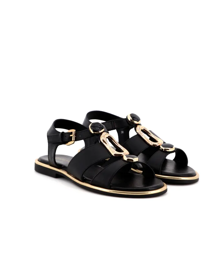 CafèNoir Sandalo Nero - Glamour Calzature