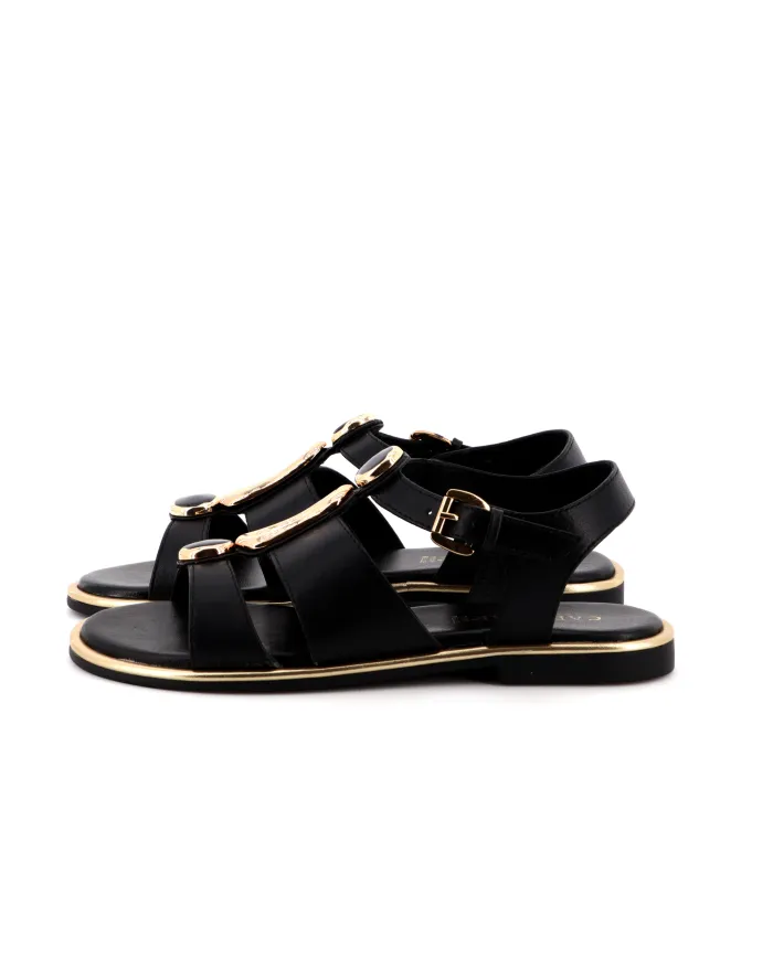 CafèNoir Sandalo Nero - Glamour Calzature