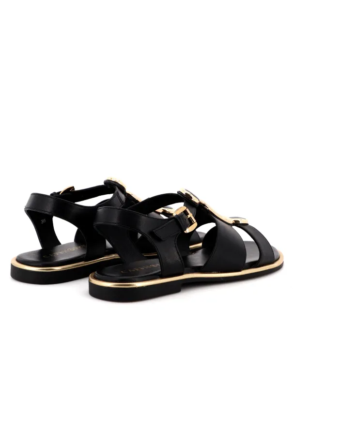 CafèNoir Sandalo Nero - Glamour Calzature