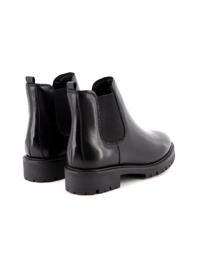 Cinzia Soft Tronchetto Nero - Glamour Calzature