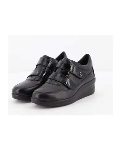 Cinzia Soft Sneakers Nero - Glamour Calzature