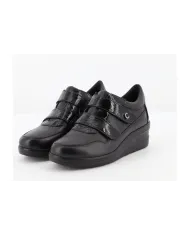 Cinzia Soft Sneakers Nero - Glamour Calzature