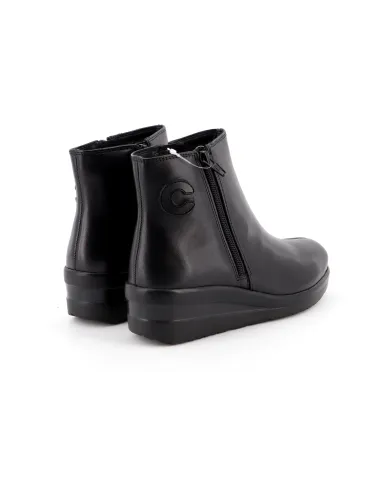Cinzia Soft Tronchetto Nero - Glamour Calzature