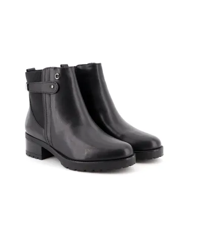 Cinzia Soft Tronchetto Nero - Glamour Calzature