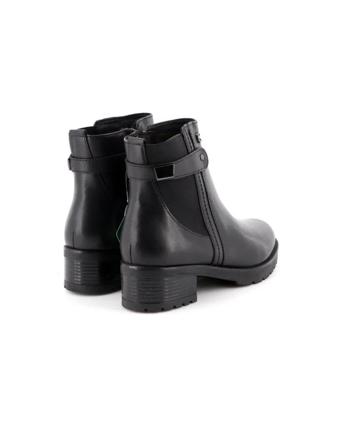 Cinzia Soft Tronchetto Nero - Glamour Calzature