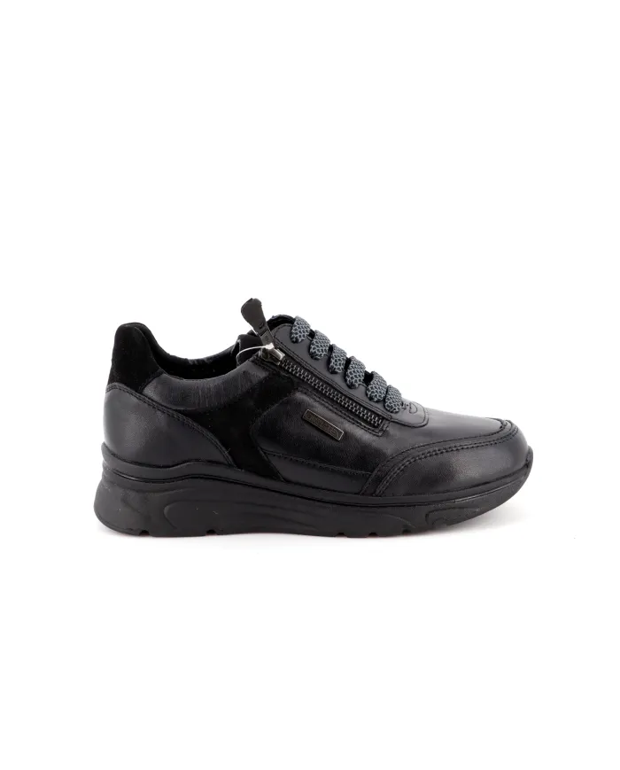 Cinzia Soft Sneakers Nero - Glamour Calzature