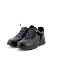 Cinzia Soft Sneakers Nero - Glamour Calzature