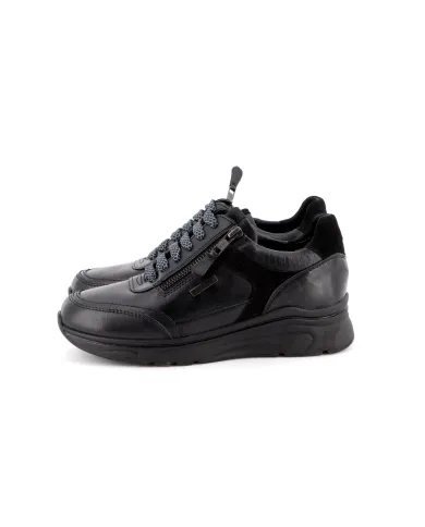 Cinzia Soft Sneakers Nero - Glamour Calzature