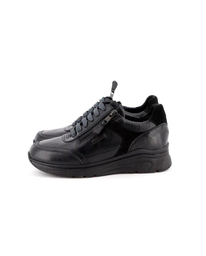 Cinzia Soft Sneakers Nero - Glamour Calzature