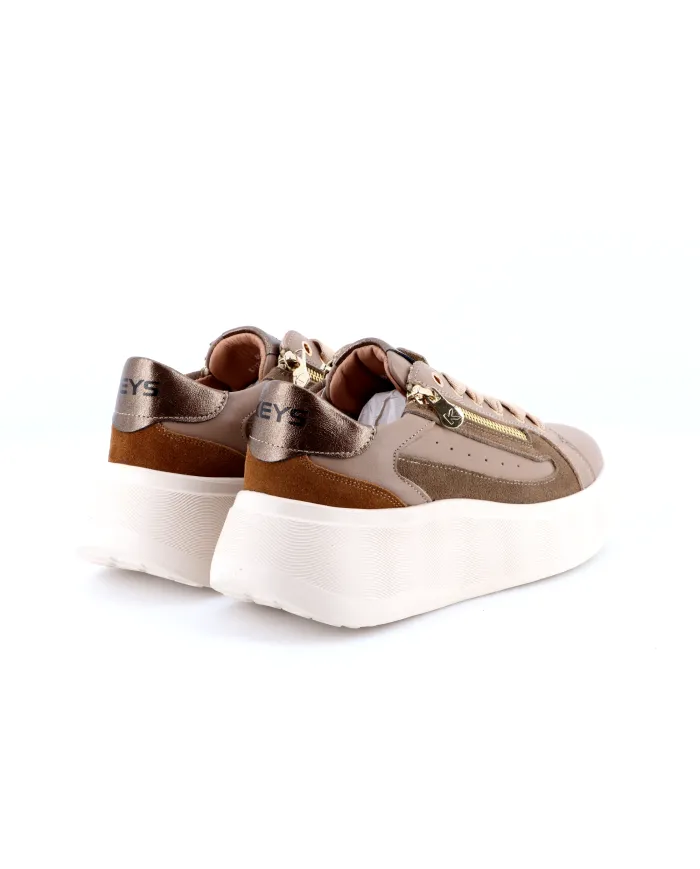 KEYS Sneakers Beige - Glamour Calzature