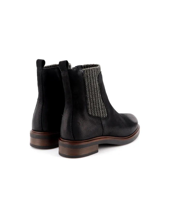 Cinzia Soft Tronchetto Nero - Glamour Calzature