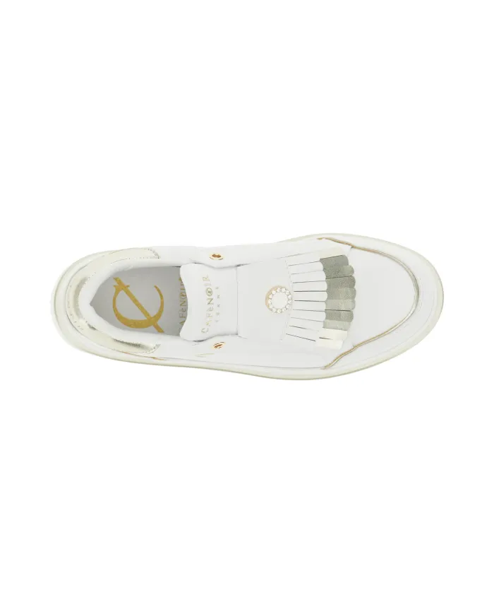 CafèNoir Slip-on Bianco - Glamour Calzature