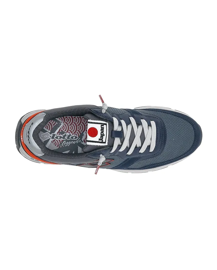 Lotto Leggenda Tokyo Cinza Blu - Glamour Calzature