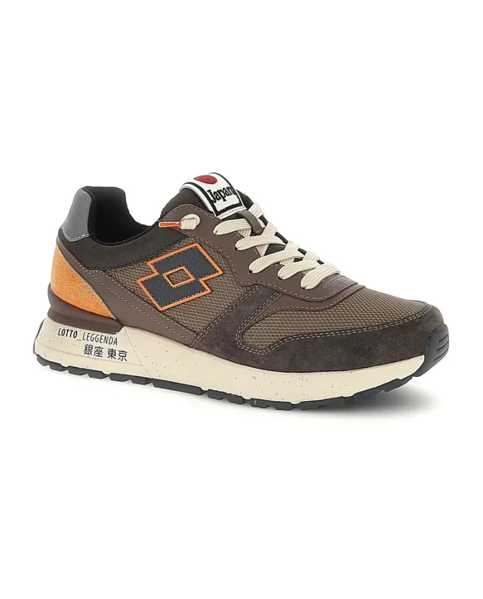 Lotto Leggenda Tokyo Ginza Grigio - Glamour Calzature
