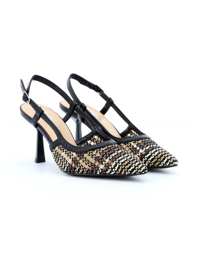 KEYS Slingback Nero
