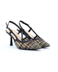 KEYS Slingback Nero