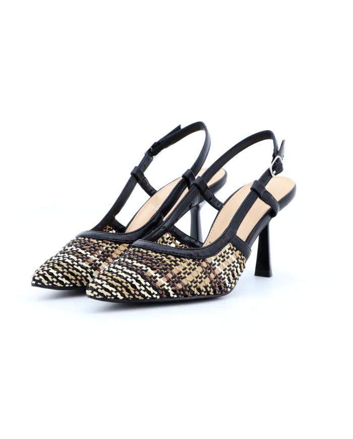 KEYS Slingback Nero