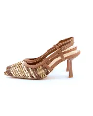 KEYS Slingback Cuoio