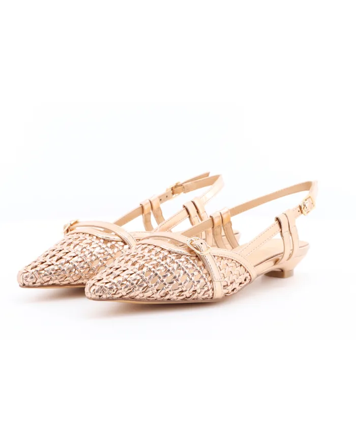 KEYS Slingback Cipria