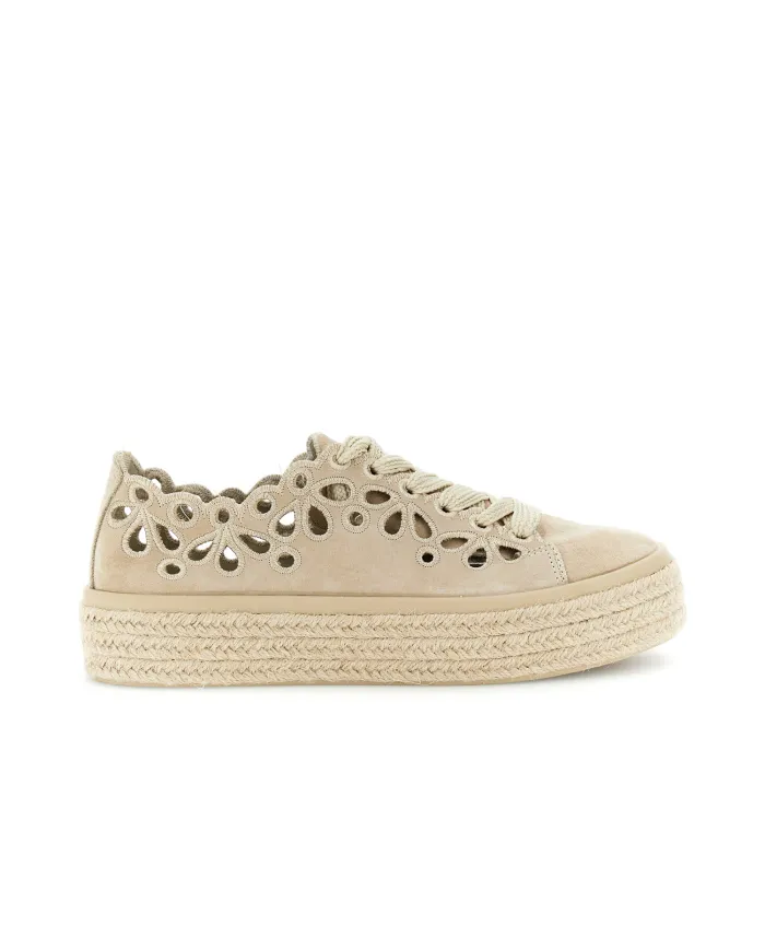 CafèNoir Sneakers Beige