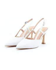 KEYS Slingback Bianco