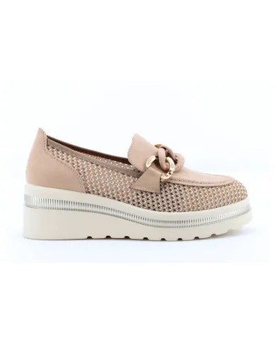 Cinzia Soft Mocassino Cipria