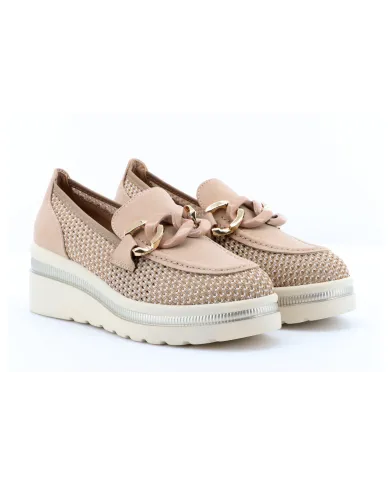 Cinzia Soft Mocassino Cipria