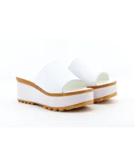 Cinzia Soft Ciabatta Bianco