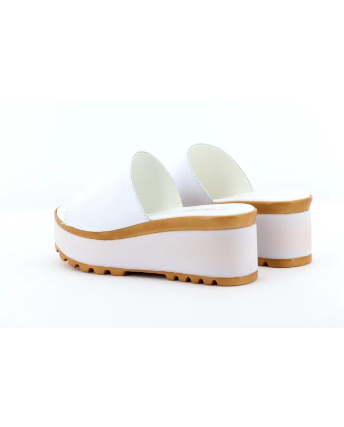 Cinzia Soft Ciabatta Bianco