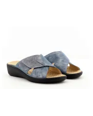 Cinzia Soft Ciabatta Blu